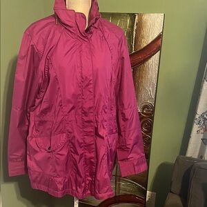 Tally Ho Women's Fuchsia Utility Jacket, XL